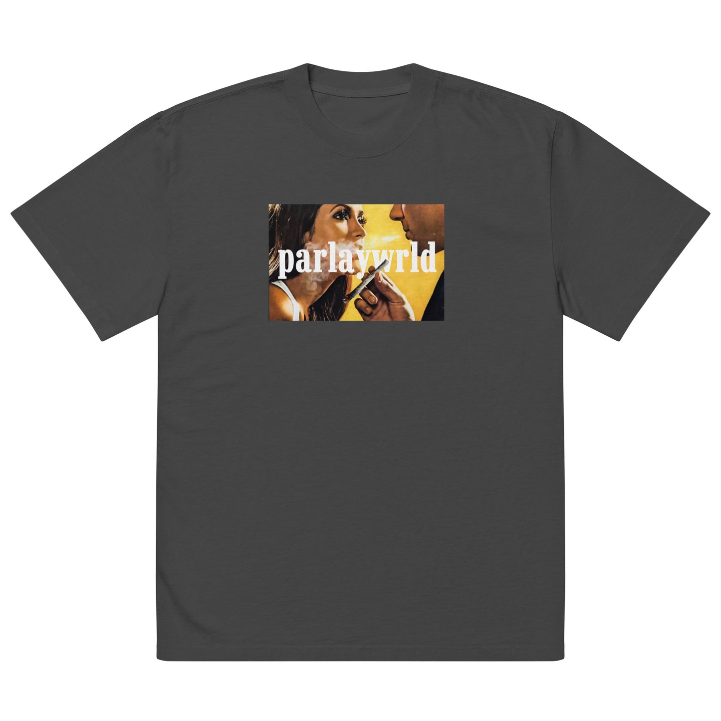 Big Smoke Oversized faded t-shirt