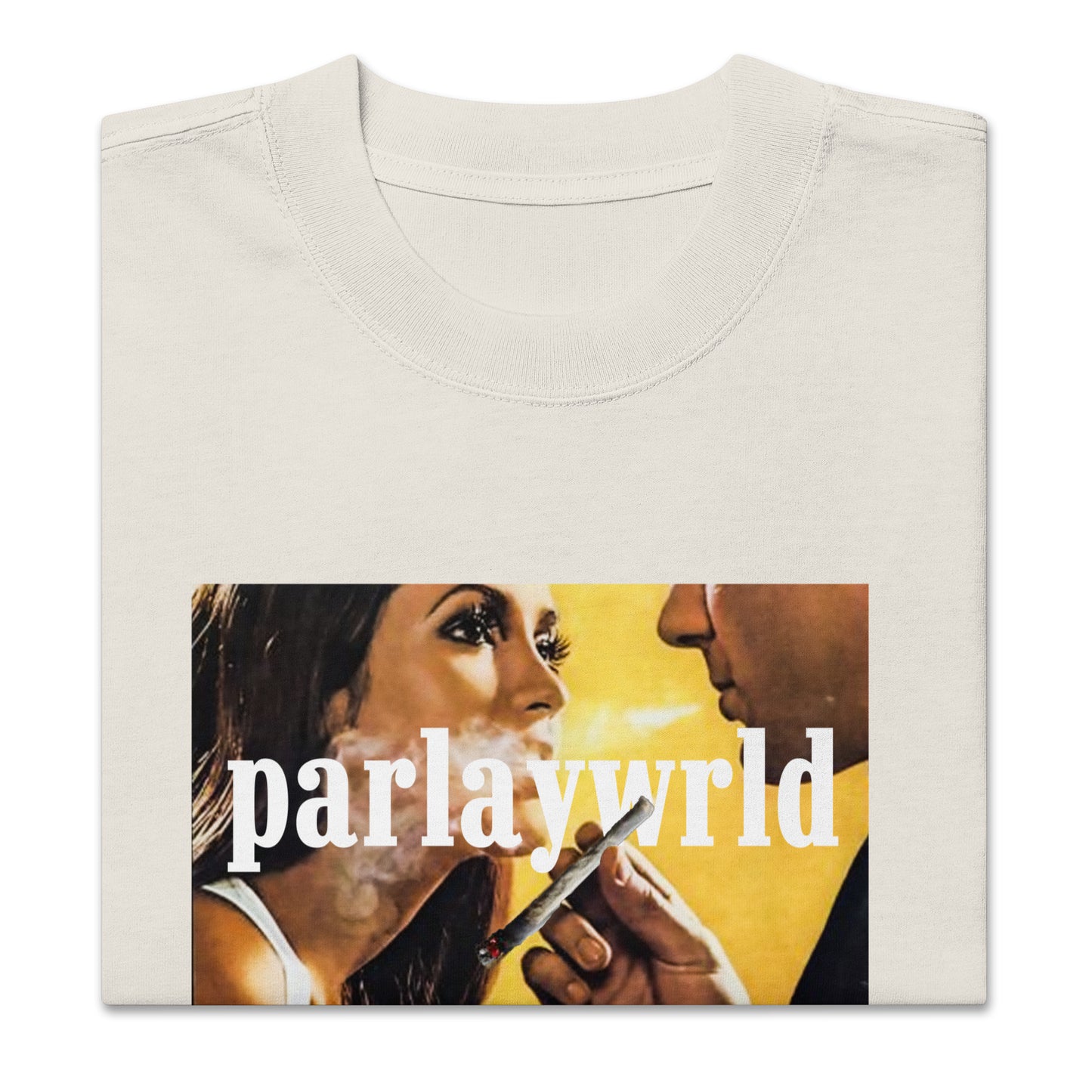 Big Smoke Oversized faded t-shirt