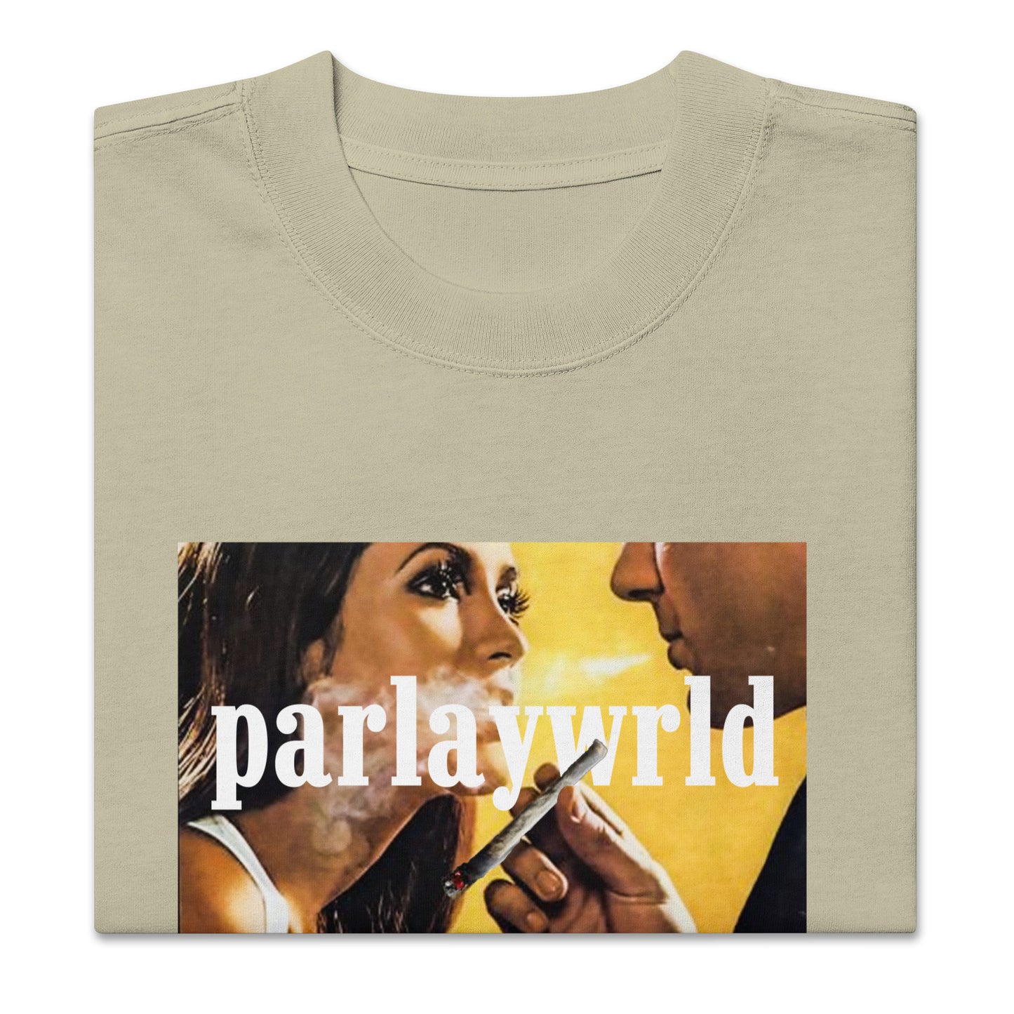 Big Smoke Oversized faded t-shirt