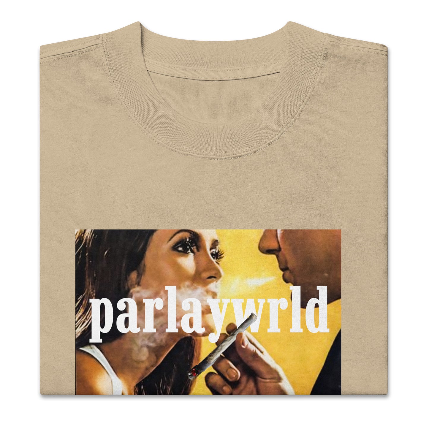 Big Smoke Oversized faded t-shirt