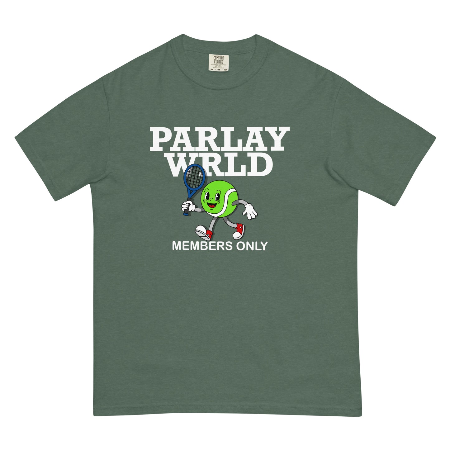 Unisex garment-dyed heavyweight t-shirt