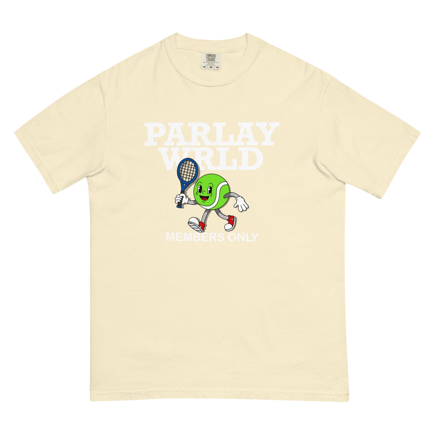 Unisex garment-dyed heavyweight t-shirt