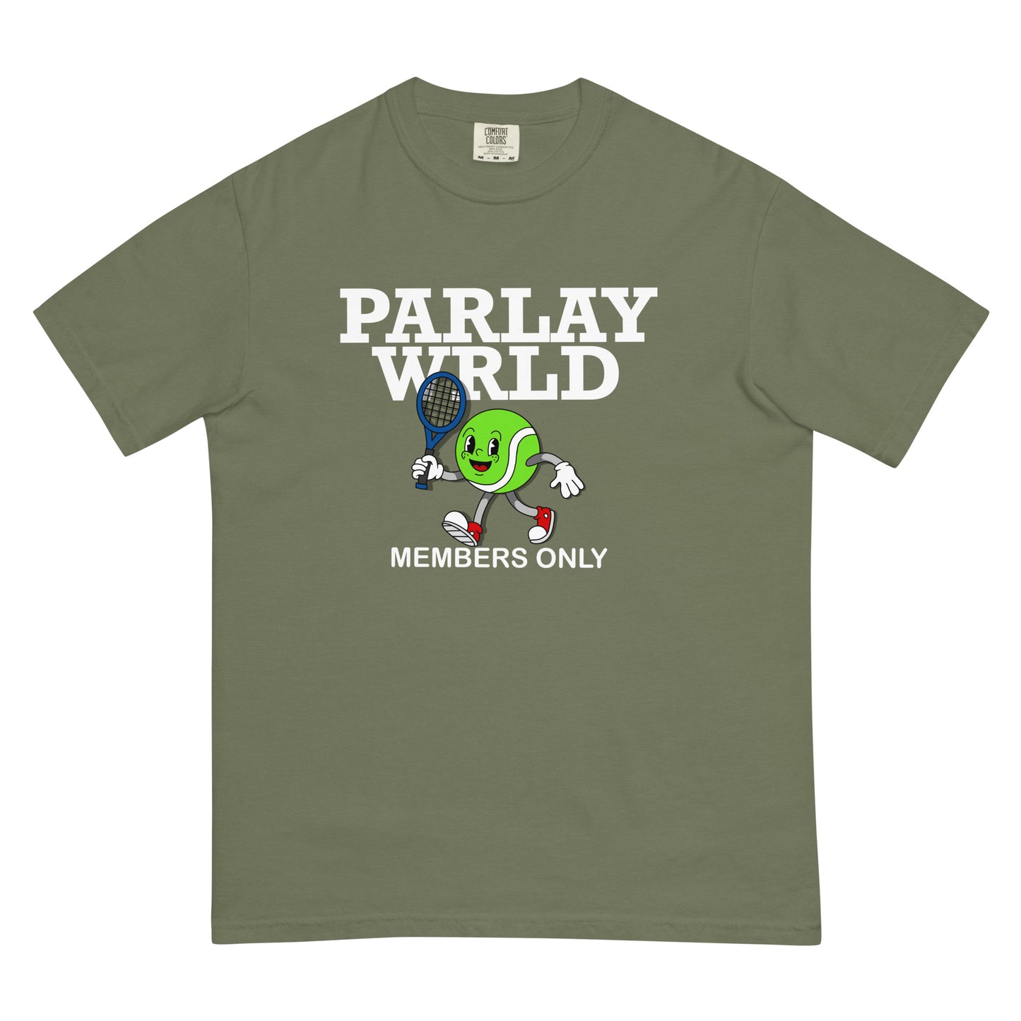 Unisex garment-dyed heavyweight t-shirt