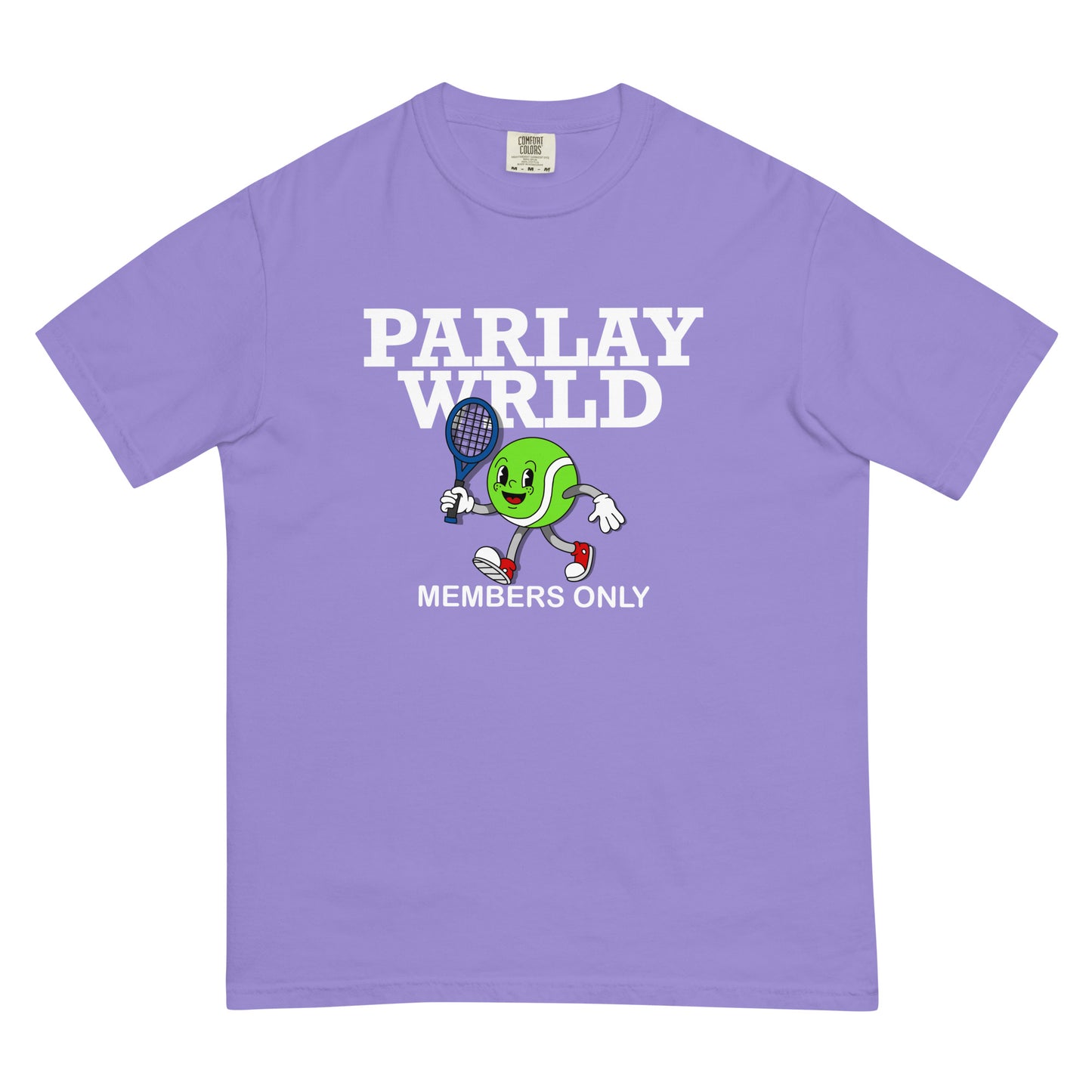 Unisex garment-dyed heavyweight t-shirt