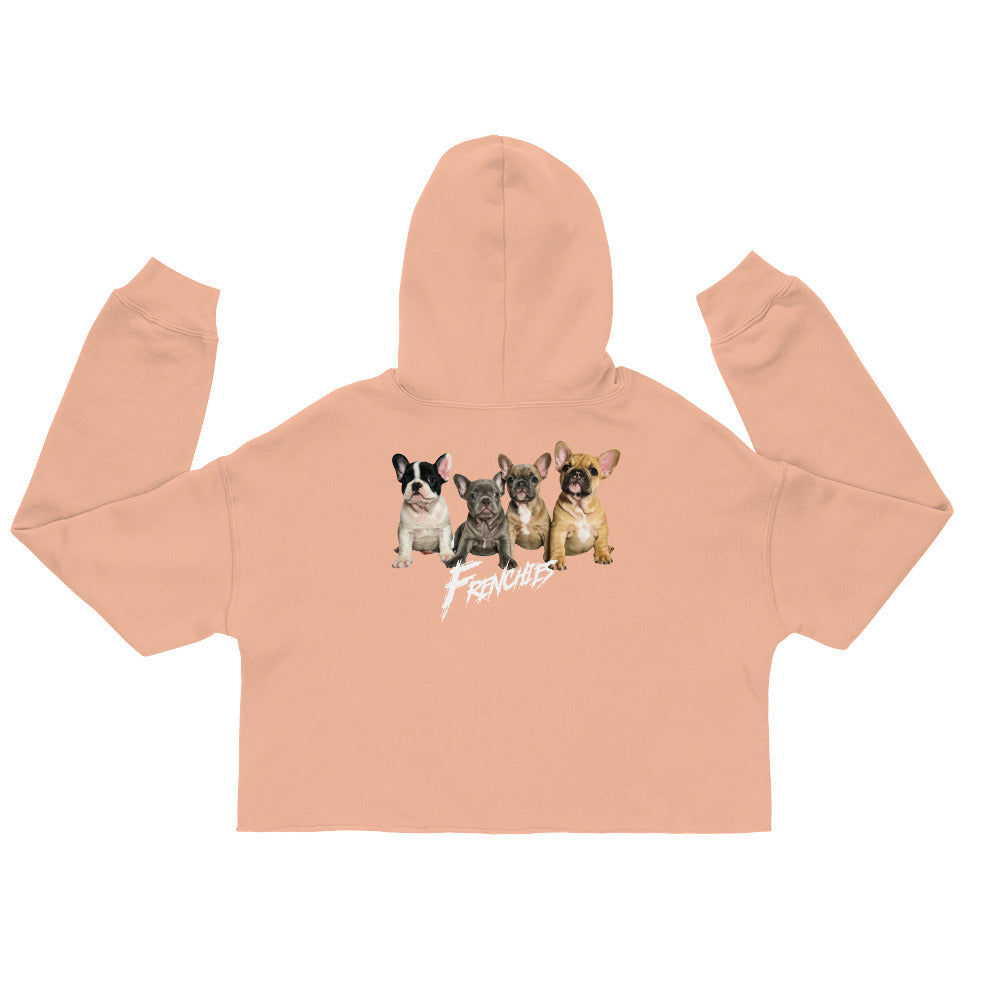 PARLAYWRLD.COM FRENCHIE WOMENS CROPPED HOODIE