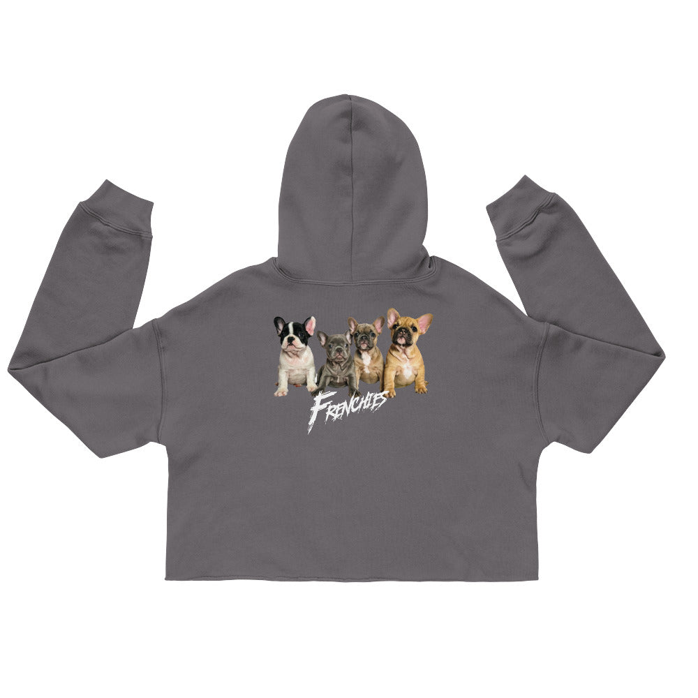 PARLAYWRLD.COM FRENCHIE WOMENS CROPPED HOODIE