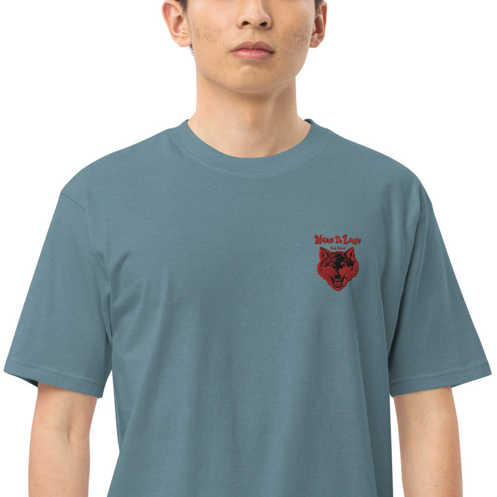 maison de loups Men’s premium heavyweight tee