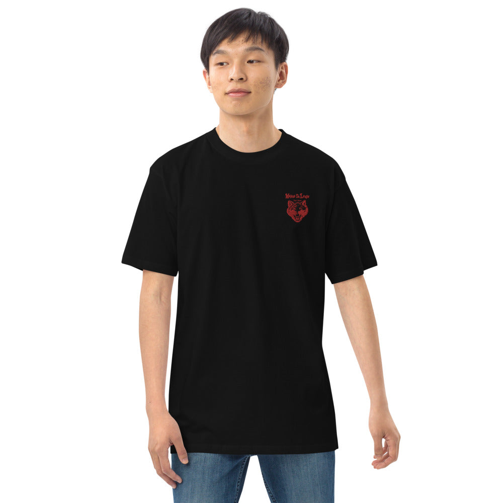 maison de loups Men’s premium heavyweight tee