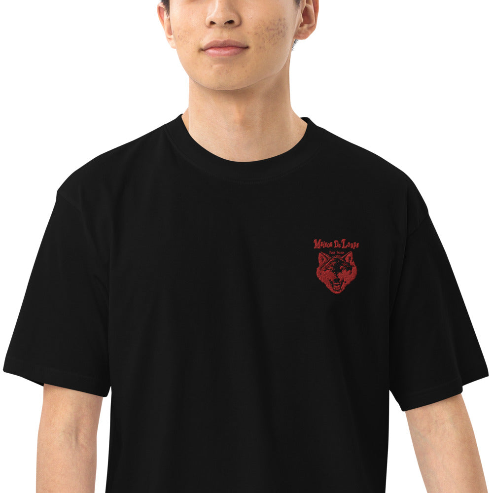 maison de loups Men’s premium heavyweight tee