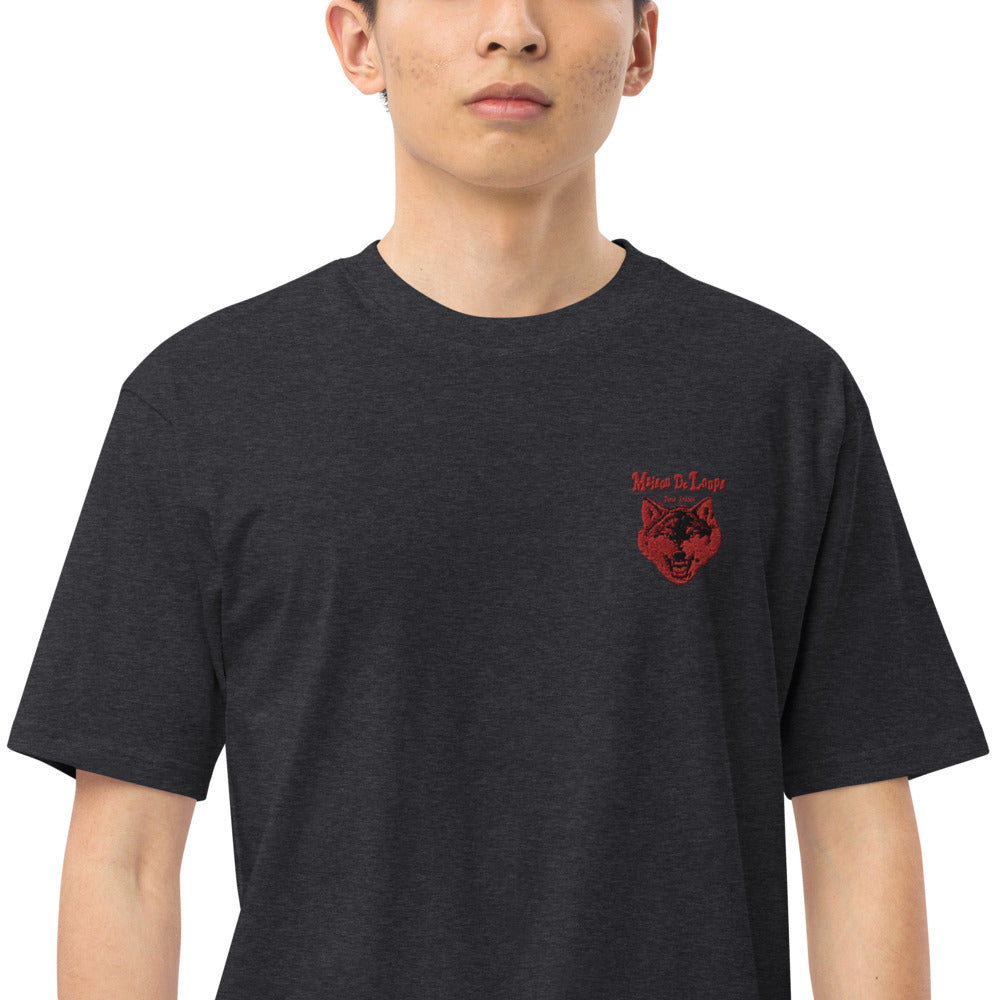 maison de loups Men’s premium heavyweight tee
