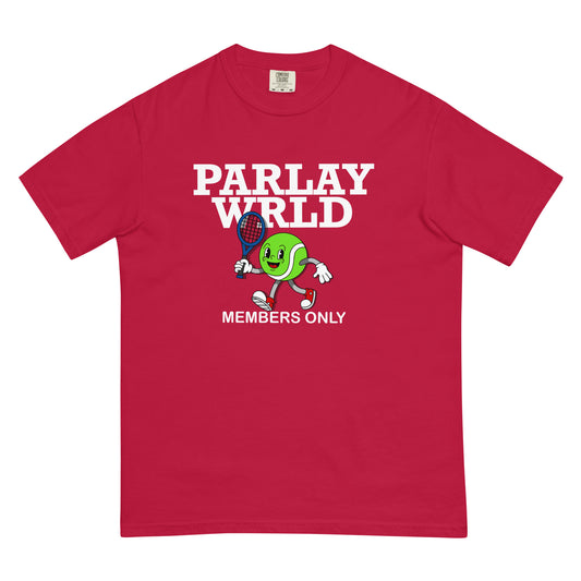 Unisex garment-dyed heavyweight t-shirt