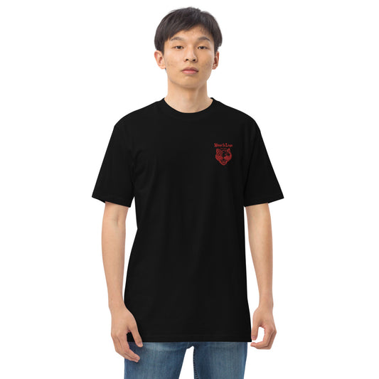 maison de loups Men’s premium heavyweight tee